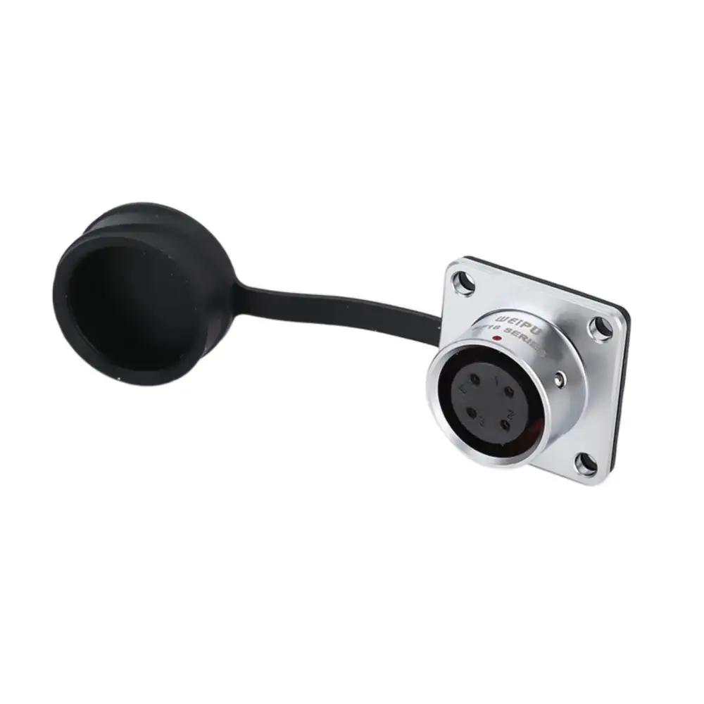 WEIPU SF16 SF1610 SF1613 M16 Waterproof Connector IP67 Power Electrical Adapter Panel Mount PCB Soldering 2 3 4  5 7 9Pin 10Pin