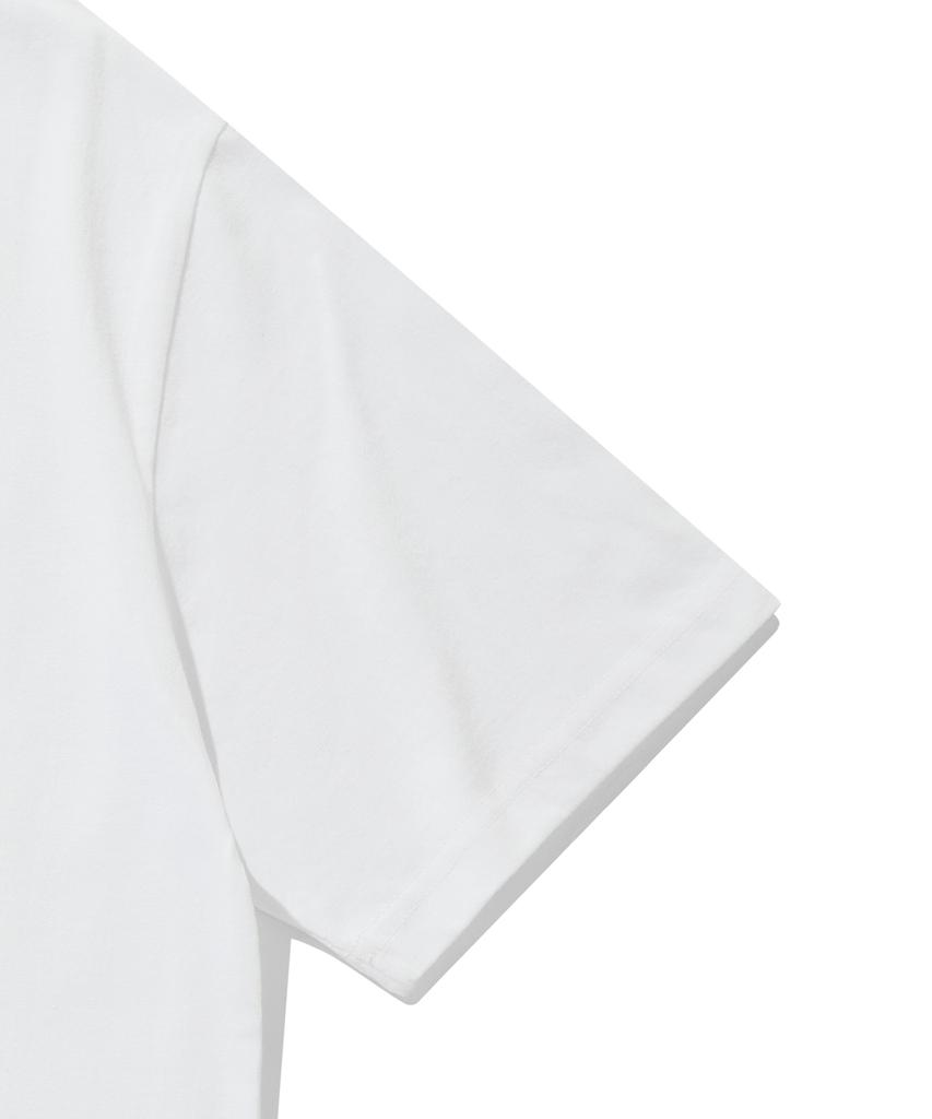 FALLETT Shell Beach Short Sleeve Tee White