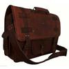 Vintage Genuine Leather Messenger  Laptop Satchel S Shoulder Bag Men's