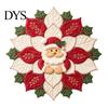 Kit Decorazione Trapuntata di Natale Tessuto Stella di Natale Kit Fai da Te, Patchwork Floreale Cucito Progetti Artigianali Festivi per Adulti Ornamento Fatto a Mano