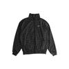 Lab Casual Sport Woven Reflective Grid Jacket Men Outerwear Black DA0311-010