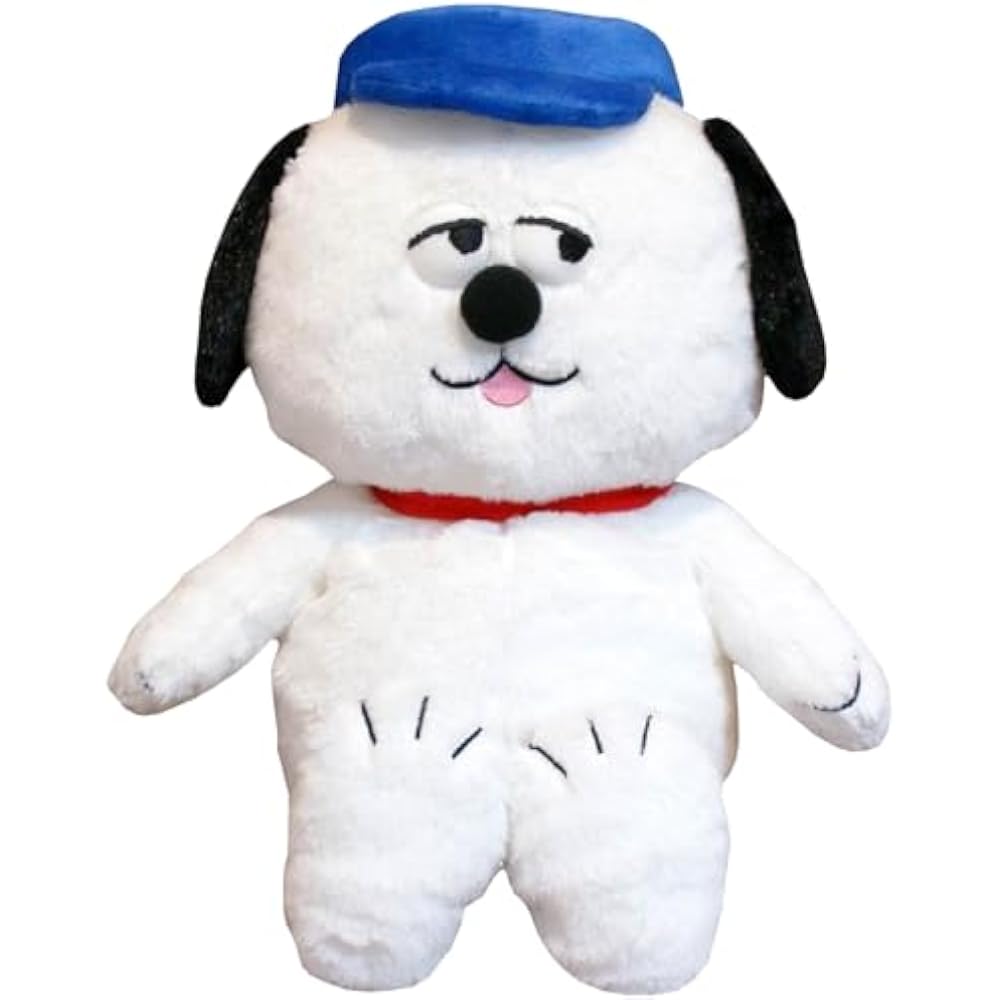 Nakajima Corporation Peanuts Hug Hug Plush Toy Medium Size Olaf Seat Height 32cm