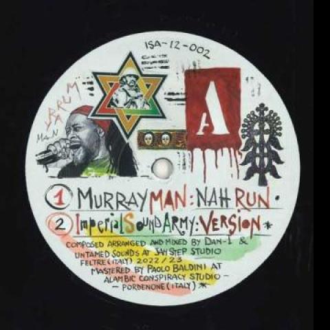 12inch Record MURRAY MAN / DANNY RED - Nah Run; Version / Hurry; Dub ISA12002 Imperial Sound  2023 Europe Reggae, Ska & Dub