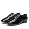 Herren Tanzschuhe aus echtem Leder, internationaler Standard, Tanzparty, Latein, Tango, lateinamerikanischer Tanz, Absatz 2 cm