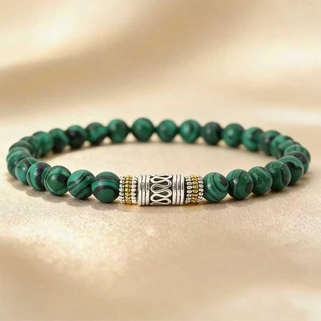 6mm Natural Stone Yoga Bracelet Unisex Sanskrit Meditation Beads Lucky Red Tibetan Buddhist Minimalist Design Luxury Retro Coupl