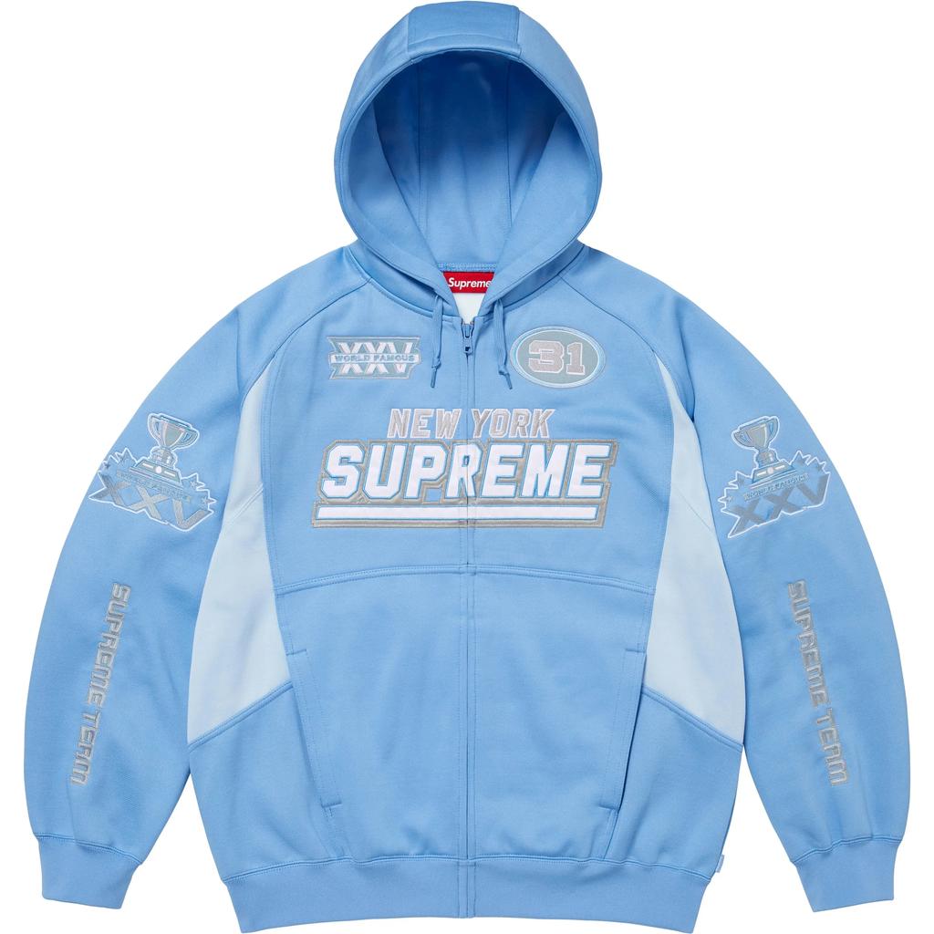 Supreme Football zip-fastening hoodie SUP-FW25-082