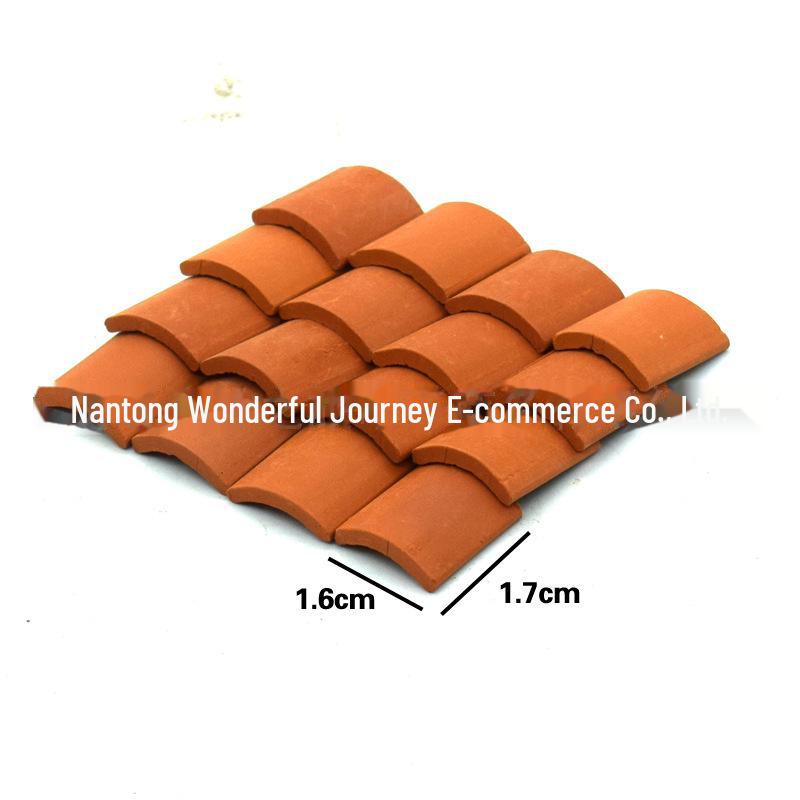 1:Kit de bricolaj cu 16 case de cărămidă în miniatură pentru copii