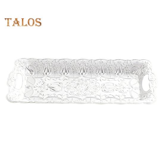 Fruit Plate Serving Tray for Party Unbreakable Fruit Platter Snacks Dessert Reusable Tray Christmas Restaurant Decor