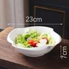 Jingdian Guangnian 9-Zoll Salat Schüssel mit rotierenden Blättern