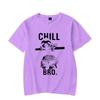 Makaya Cool Swag T-Shirt with Sloth Chill Bro Men's T Shirt Women Fashion Shirt Cute Tops