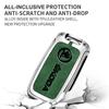 Car Sticker 2025 Hot Car Zinc Alloy Leather Smart Remote Key Fob Case Cover Protector Shell For Skoda Octavia 4 8 A8 2020 2021 K