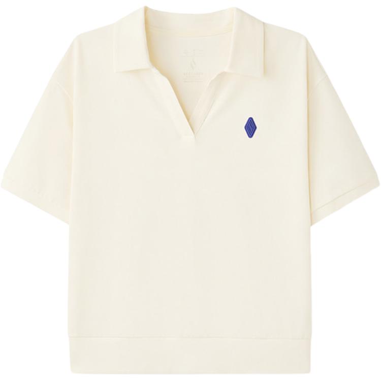 Skechers Knitted Sports Short Sleeve Polo Shirt Women tops L226W064-008D L
