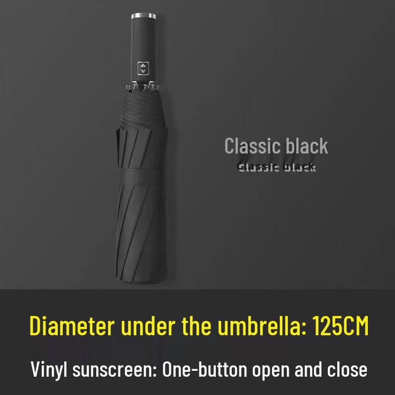 Shixun Extra-Large 3-Person Windproof Folding Umbrella
