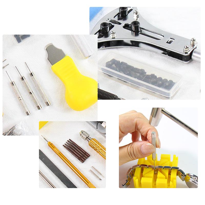 149-Piece Watch Repair & Disassembly Tool Set with Opener in Handy Tool Bag