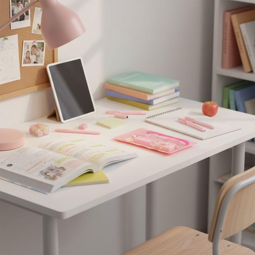 8-in-1 Gelstift Macaron-Farbe Textmarker INS Radiergummi Geschenk für Schüler