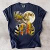 Peacock Bass Fishing Shirt, Full Moon Angler Tee, Bass Fisherman Gift