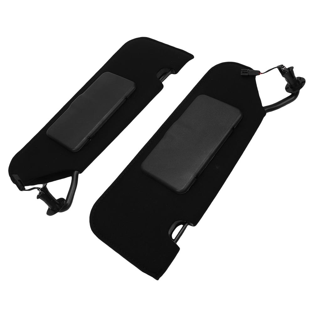 2 Stück Auto Sonnenblende mit Spiegel 23142245 Rechte Beifahrerseite Linke Fahrerseite Sonnenblende Schminkspiegel Sonnenschutz