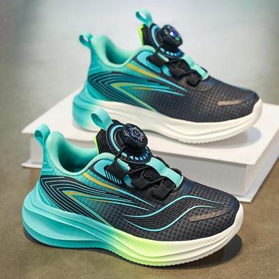 2025 New Autumn Breathable Boys' Basketball Mesh Shoes - Lightweight & Durable for Sports & Running