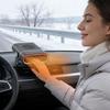Portable Heater For Car 150W Instant Heating Defroster 360 Degree Rotation 12V Portable Car Heater And Defroster For Indoor