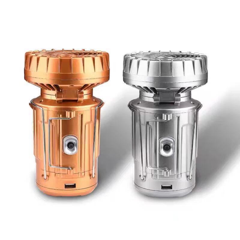 Portable Solar Camping Fan Lamp