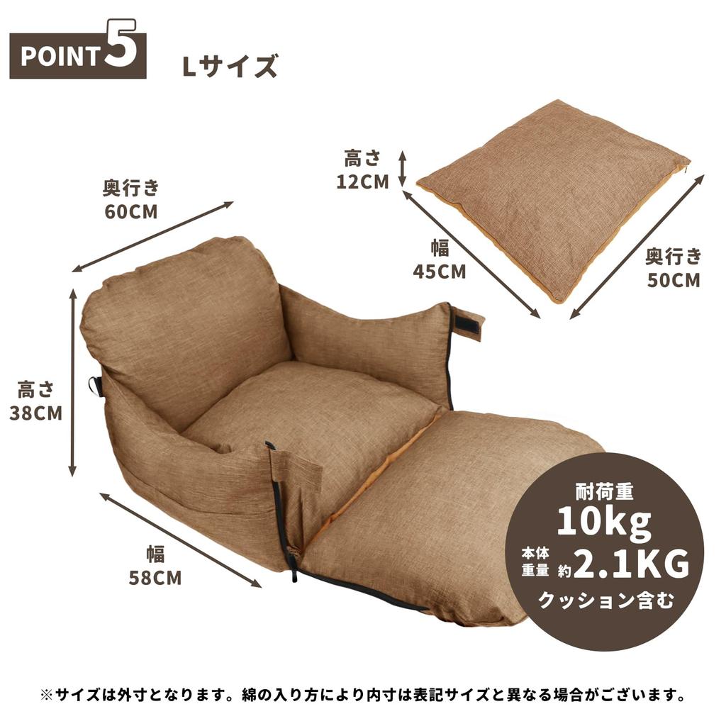 Dog Car Car Dog Carrier Bag for Passenger Secure for Small and Medium Dogs and for Vet Disaster Washable Bed, Seat, Carrier, 3-Way Seat, Anti-Jump,