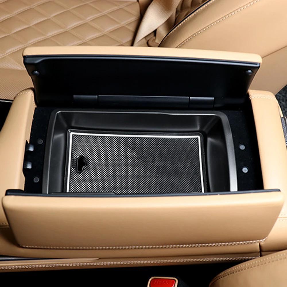 Center Console Organizer Tray Compatible with Genesis GV80 2021-2025 Accessories, Secondary Storage Armrest Glove Box
