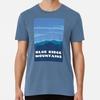 Blue Ridge Mountains Classic Art Skies Print View S To 5XL Made In USA T Shirt