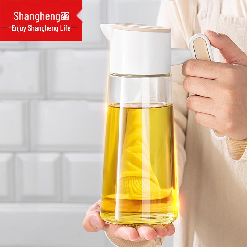 Автоматический стеклянный диспенсер для масла с носиком для птиц Shangheng