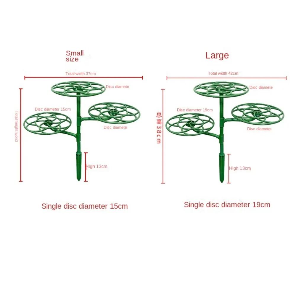 2024 Ladder Rack Plant Support Stand Garden Bonsai Plant Cage Frame Stackable Plastic Climbing Frame
