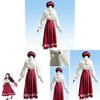 Demon Slayer Kimetsu No Yaiba Kamado Nezuko Cosplay Attire With Full Set For Anime Convention And Parties