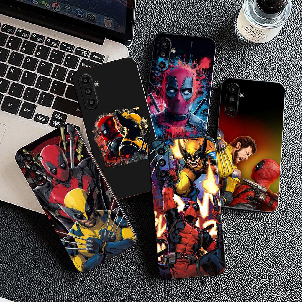 Wolverine Deadpool Marvel Phone Cover for Motorola Moto Edge 70 60 Fusion NEO Pro G Stylus G56 G96 G52 G04 G05 20 Soft Case
