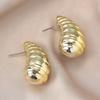 Exaggerated Holiday Fishtail Metal Earrings - Fashionable European & American High-end Style