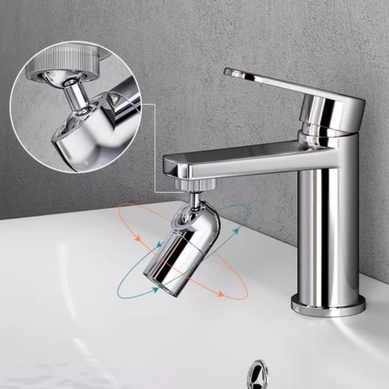 Estensore Rubinetto Lavabo Bagno Aeratore Rubinetto Girevole a 360° Aeratore Rubinetto Spruzzatore Lavabo per Bagno, Lavandino Durevole