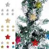 Eye-catching 3d Christmas Star Tree Ornaments Festive Decorations For Xmas Festivities