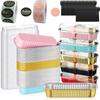 Mini Loaf Baking Pans Rectangle Aluminum Foil Baking Box Cake Pan Bread Mold Baking Tray Bakeware Bread Containers Muffin Tins