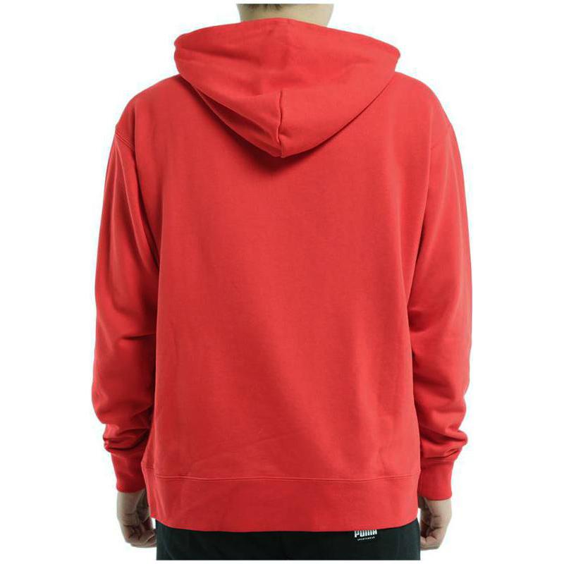 Nike Sweatshirts Men's Red Hooded Moderate Regular (Unisex) Sweatshirts CW8619 650