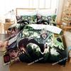 Dandadan Takakura Ken Bedding Set Printed Single Comforter Quilt Bed Cover Duvet Cover Pillow Case 3 Pieces Sets Kids Adult Size