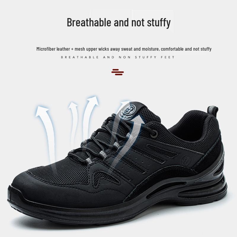 Insulated 10kV Lightweight Breathable Work Shoes - Anti-Smash, Anti-Puncture, Protective, and Comfortable for Long Standing