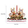 Christmas Pendant Festival Party Dining Hotel Hanging Window Door Xmas Tree Decoration Birthday Gifts for Kids Children
