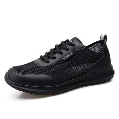 Summer Men's Mesh Shoes Extra Large Size 45 Hollow Breathable 46 Plus Size 47 Casual 48 Mesh Sports Men's Shoes Tide