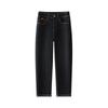 Spring High Waist Slimming Harem Jeans for Women - Petite Casual Denim