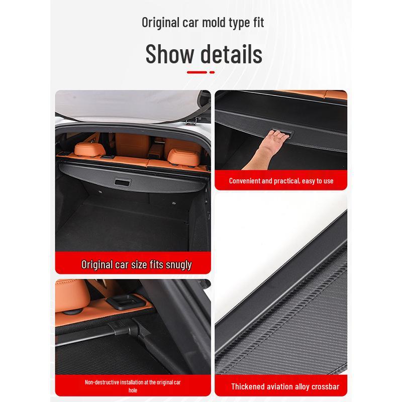 Nezha X Car Trunk Curtain & Storage Partition Accessories