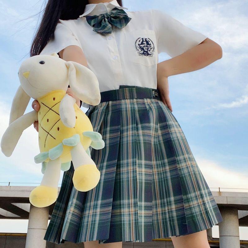 Rabbit Sew Summer School Style JK Uniform Set - Gentle Skirt and Top