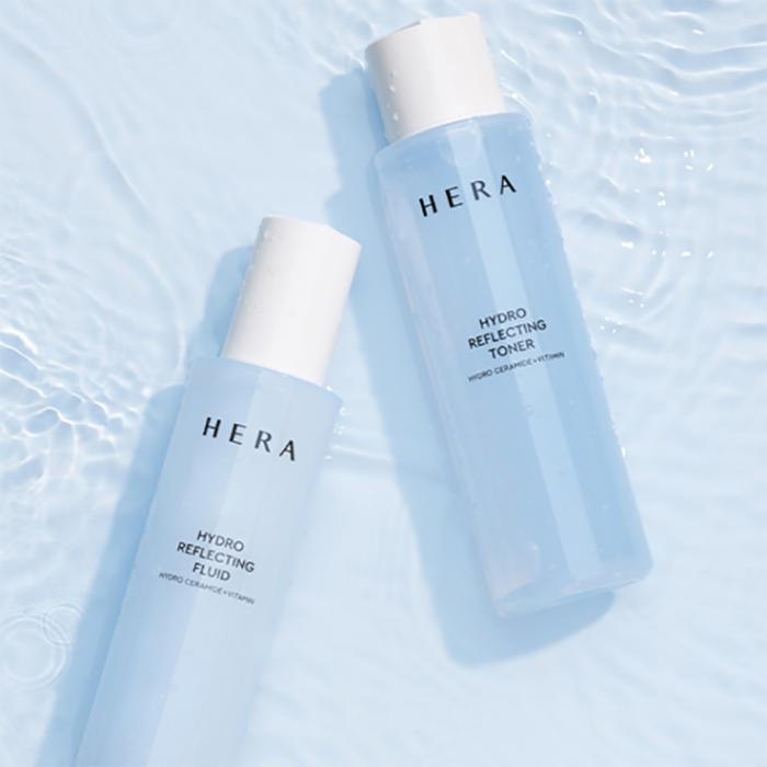 Hera Hydro Reflecting 2-Stufen-Hautpflege-Set (2 Stück) – Intensive Feuchtigkeit, Strahlungs-Boost & Feuchtigkeitsbarriere-Pflege, Koreanisch
