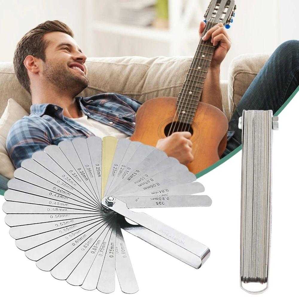 Metric 0.04-0.88mm Feeler Gauge Stainless Steel Gap Gauge Gap Filler  Spark Plug Measurement