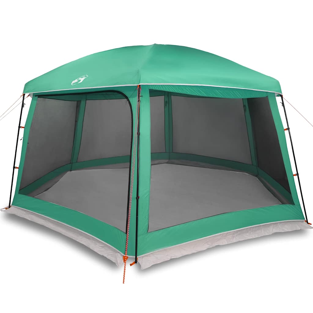 Pool Tent with Removable Canopy and Mesh Walls Sea Green 618 x 532 cm