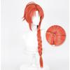 LAOBAO Cosplay Braided Orange Disguise Costume Halloween Costume Wig, Wig, Heat-Resistant, Wig, Accessory,