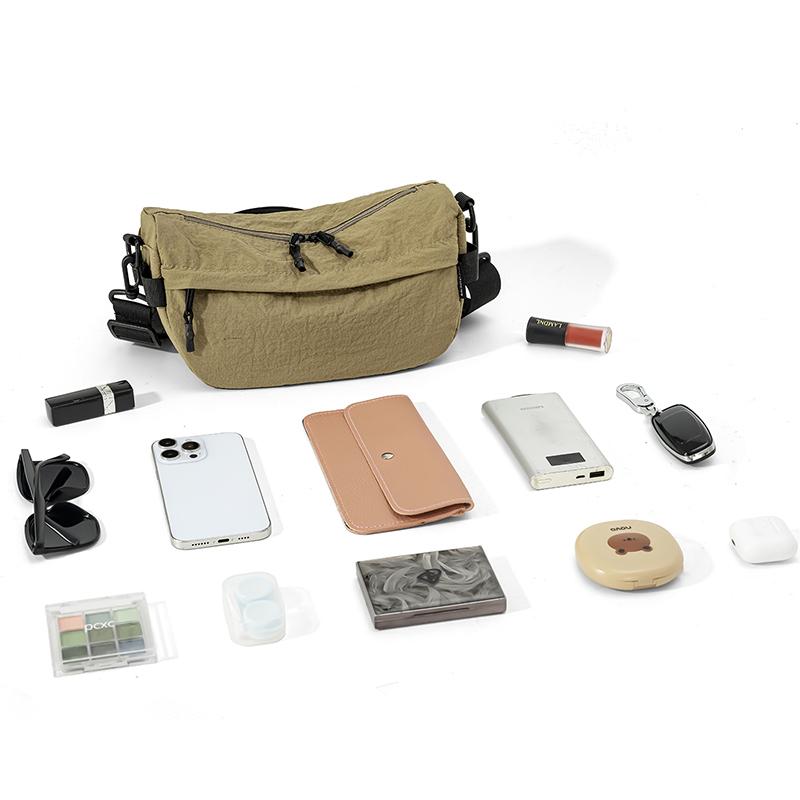 New fashion cloth bag student class satchel messenger bag large capacity shoulder bag dumpling bag