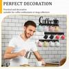 Metal Coffee Mug Holder Tea Cup Wall Hanger Decorative Wall Mounted Mug Rack With 12 Hooks Rust Proof for Coffee Bar Kitchen New