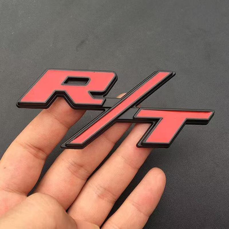 3D Metall R T Auto Frontgrill Heckklappe Emblem Abzeichen Aufkleber Zubehör